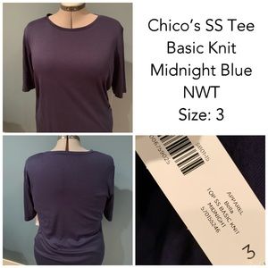 Chico’s Short Sleeve - NWT - XL